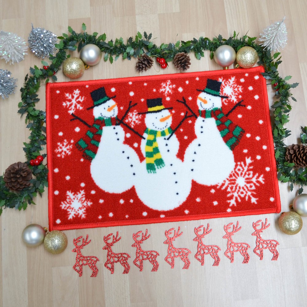 Snowman Christmas Rugs